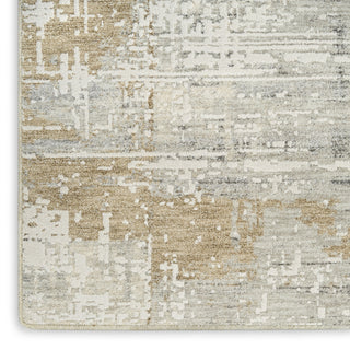 Ck078 Summit SUM01 Ivory Multicolor Area Rug by Calvin Klein Texture Image
