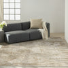 Ck078 Summit SUM02 Mocha Ivory Area Rug by Calvin Klein Swatch Image