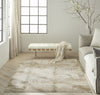 Ck078 Summit SUM02 Mocha Ivory Area Rug by Calvin Klein Swatch Image