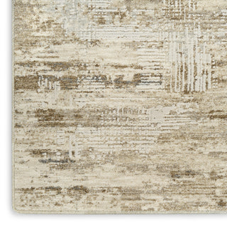 Ck078 Summit SUM02 Mocha Ivory Area Rug by Calvin Klein Texture Image