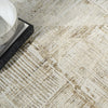Ck078 Summit SUM02 Mocha Ivory Area Rug by Calvin Klein Corner Image