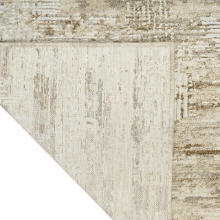 Ck078 Summit SUM02 Mocha Ivory Area Rug by Calvin Klein Corner Image