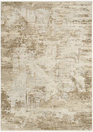 Ck078 Summit SUM02 Mocha Ivory Area Rug by Calvin Klein Main Image