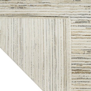 Ck078 Summit SUM04 Ivory Multicolor Area Rug by Calvin Klein Corner Image