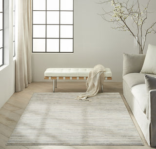 Ck078 Summit SUM04 Ivory Multicolor Area Rug by Calvin Klein Swatch Image