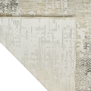 Ck078 Summit SUM05 Cream Ivory Area Rug by Calvin Klein Corner Image