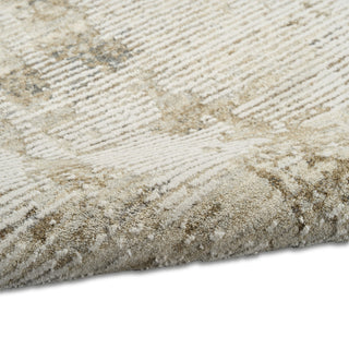 Ck078 Summit SUM06 Natural Grey Area Rug by Calvin Klein Corner Image