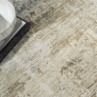 Ck078 Summit SUM06 Natural Grey Area Rug by Calvin Klein Corner Image