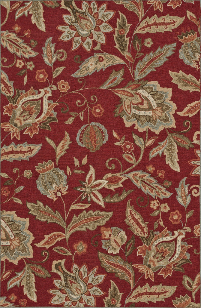 Loloi Summerton SRS07 Red Area Rug main image