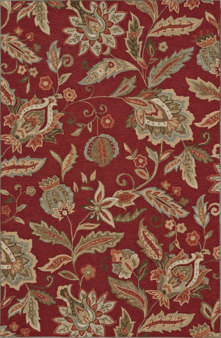 Loloi Summerton SRS07 Red Area Rug main image