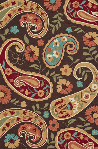 Loloi Summerton SRS12 Chocolate / Multi Area Rug main image