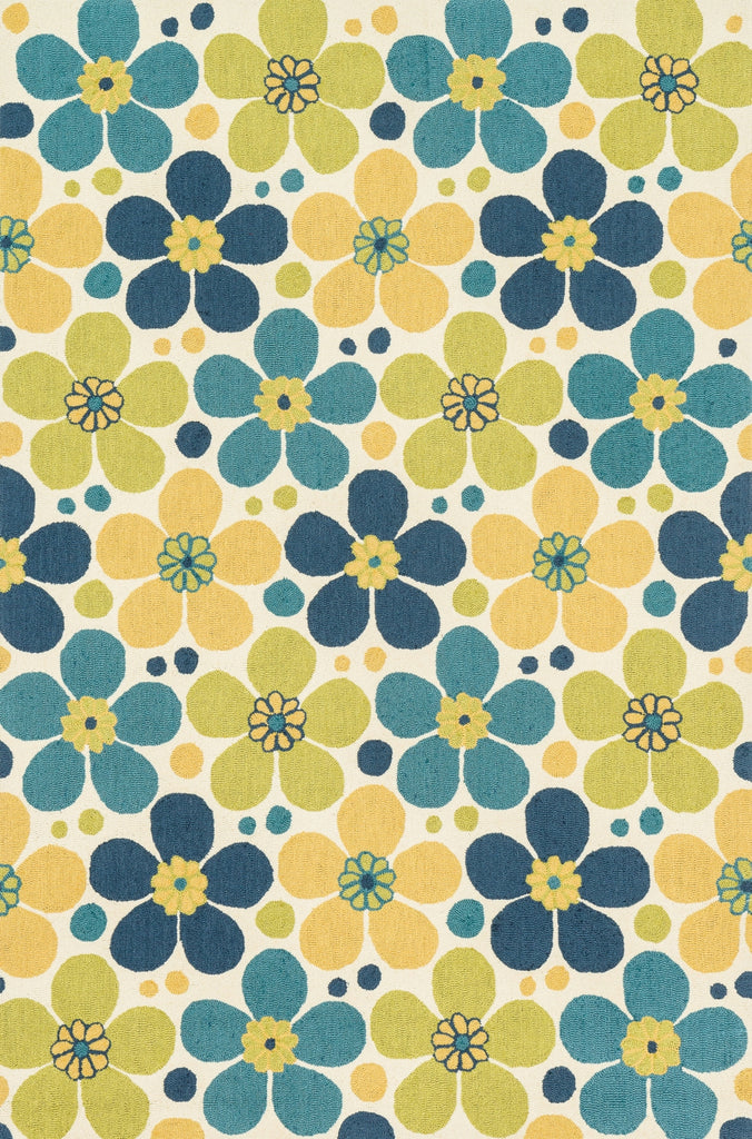 Loloi Summerton SRS16 Ivory / Blue Area Rug main image