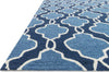 Loloi Summerton SRS22 Navy / Blue Area Rug Corner Shot
