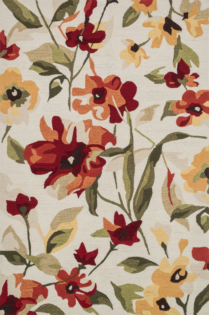 Loloi Summerton SRS23 Red / Yellow Area Rug main image