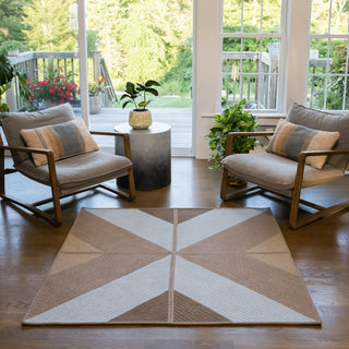 Colonial Mills Luxury Sunbrella Nikita Breakwater Area Rug