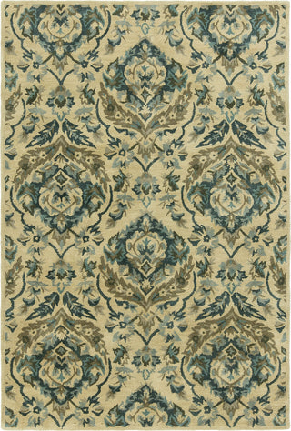 K2 Seville SV-748 Sand/Bluebell Area Rug