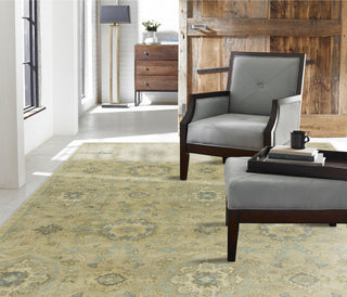 K2 Seville SV-752 Sand/Cornflower Area Rug Floor Image