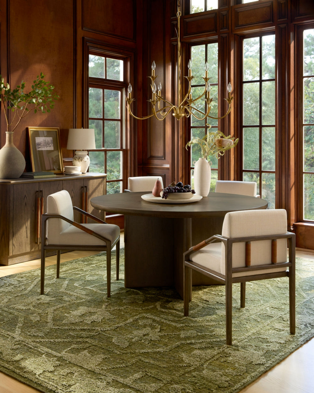 Surya Savannah SVN-2304 Olive Area Rug Room Scene Feature
