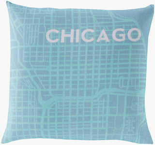 Surya City Maps SY-015 Teal main image