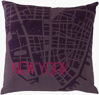 Surya City Maps SY-030 Magenta main image