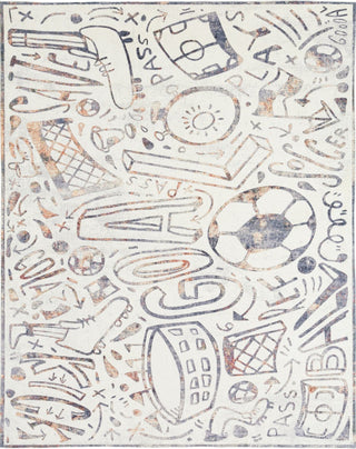 Kalaty Sportsglyphs SY1262 Multi Area Rug Main Image