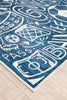 Kalaty Sportsglyphs SY1263 Blue Area Rug Floor Image