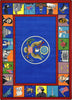 Joy Carpets Kid Essentials Symbols of America Multi Area Rug