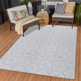 Dalyn Seabreeze SZ10 Silver Area Rug