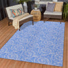 Dalyn Seabreeze SZ11 Cobalt Area Rug Outdoor Lifestyle Image Feature