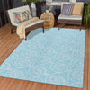 Dalyn Seabreeze SZ11 Poolside Area Rug Outdoor Lifestyle Image Feature