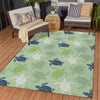 Dalyn Seabreeze SZ13 Aloe Area Rug Outdoor Lifestyle Image Feature