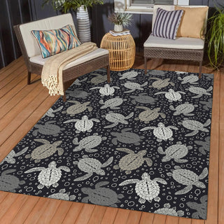 Dalyn Seabreeze SZ13 Black Area Rug