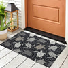 Dalyn Seabreeze SZ13 Black Area Rug Scatter Lifestyle Image Feature