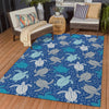 Dalyn Seabreeze SZ13 Navy Area Rug Outdoor Lifestyle Image Feature