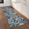 Dalyn Seabreeze SZ14 Ink Area Rug Runner Lifestyle Image Feature