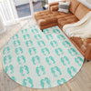 Dalyn Seabreeze SZ15 Teal Area Rug 