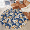 Dalyn Seabreeze SZ6 Navy Area Rug 