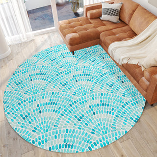 Dalyn Seabreeze SZ7 Teal Area Rug