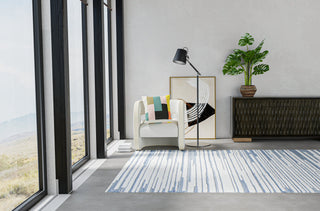 Bashian Toscana T125-TSL184 Azure Area Rug Lifestyle Image Feature