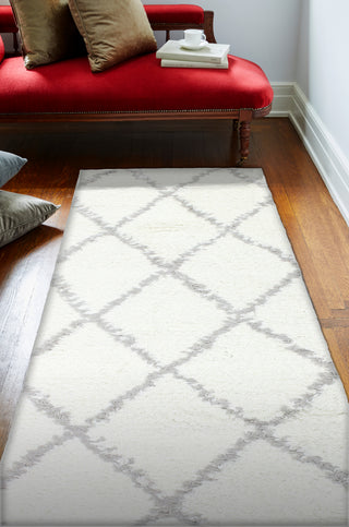 Bashian Tangier T141-HB290 Ivory/Grey Area Rug