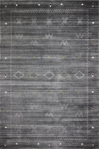 Bashian Terrain Striped T142-BT106 Grey Area Rug main image