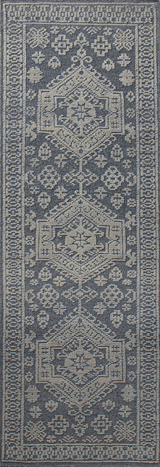Bashian Telluride T144-TEL501 Denim Area Rug Runner Image