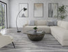 Feizy Peconic T8009 Gray/Ivory Area Rug by Thom Filicia Lifestyle Image