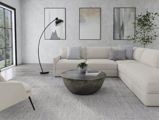 Feizy Freemont T8014 Gray Area Rug by Thom Filicia Lifestyle Image