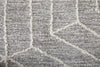 Feizy Emerson T8015 Gray/Ivory Area Rug by Thom Filicia Corner Image