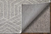 Feizy Emerson T8015 Gray/Ivory Area Rug by Thom Filicia Detail Image