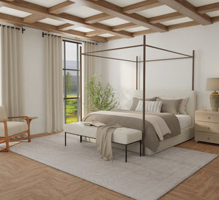 Feizy Aldrich T8019 Tan/Ivory Area Rug by Thom Filicia Lifestyle Image