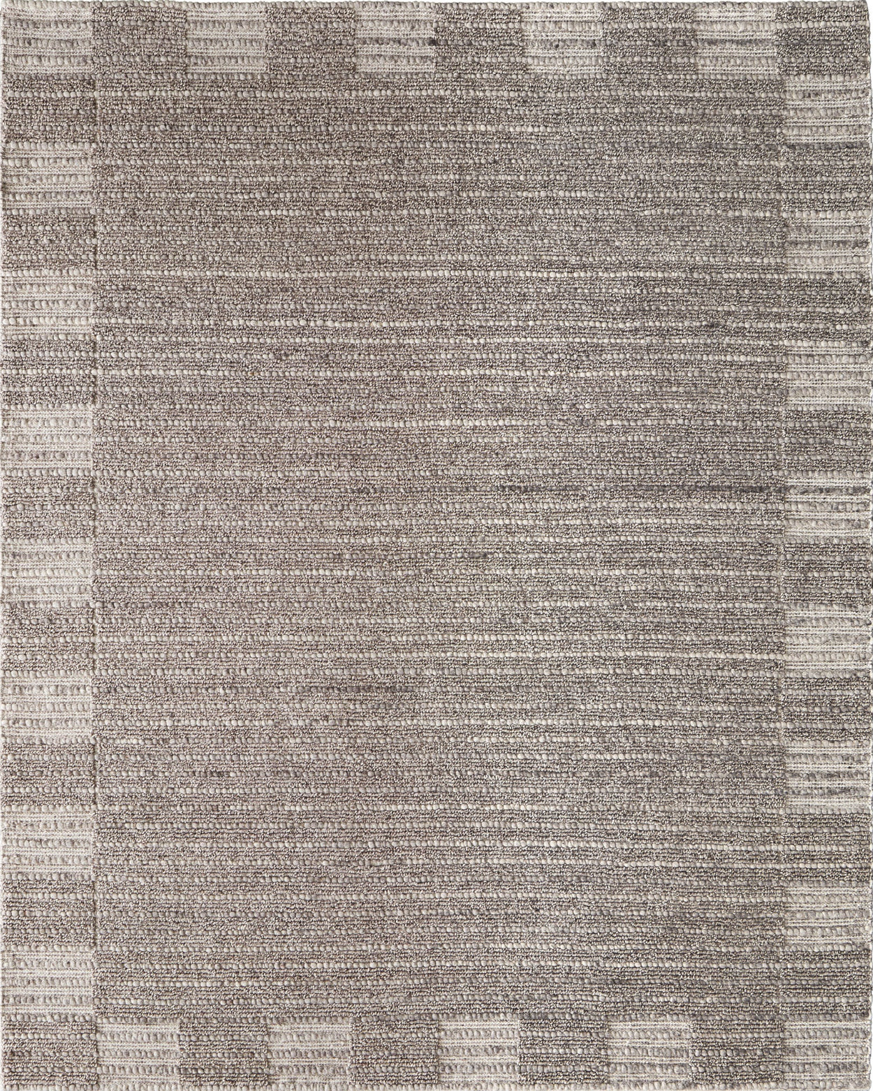 Feizy Herrick T8021 Taupe/Ivory/Brown Area Rug by Thom Filicia main image