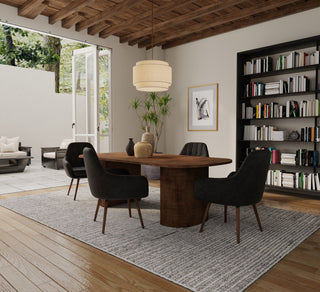 Feizy Herrick T8021 Ivory/Gray Area Rug by Thom Filicia Lifestyle Image