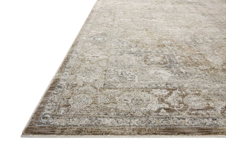 Loloi II Tabitha TAI-01 Khaki / Slate Area Rug Corner Image